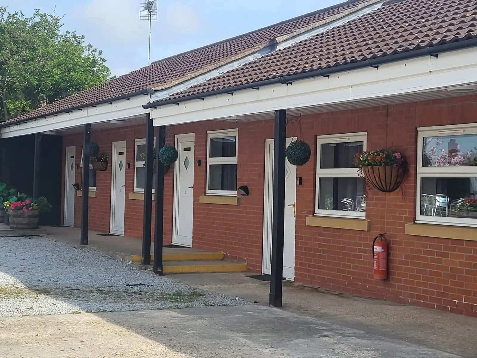 The outside of The Granby Rooms